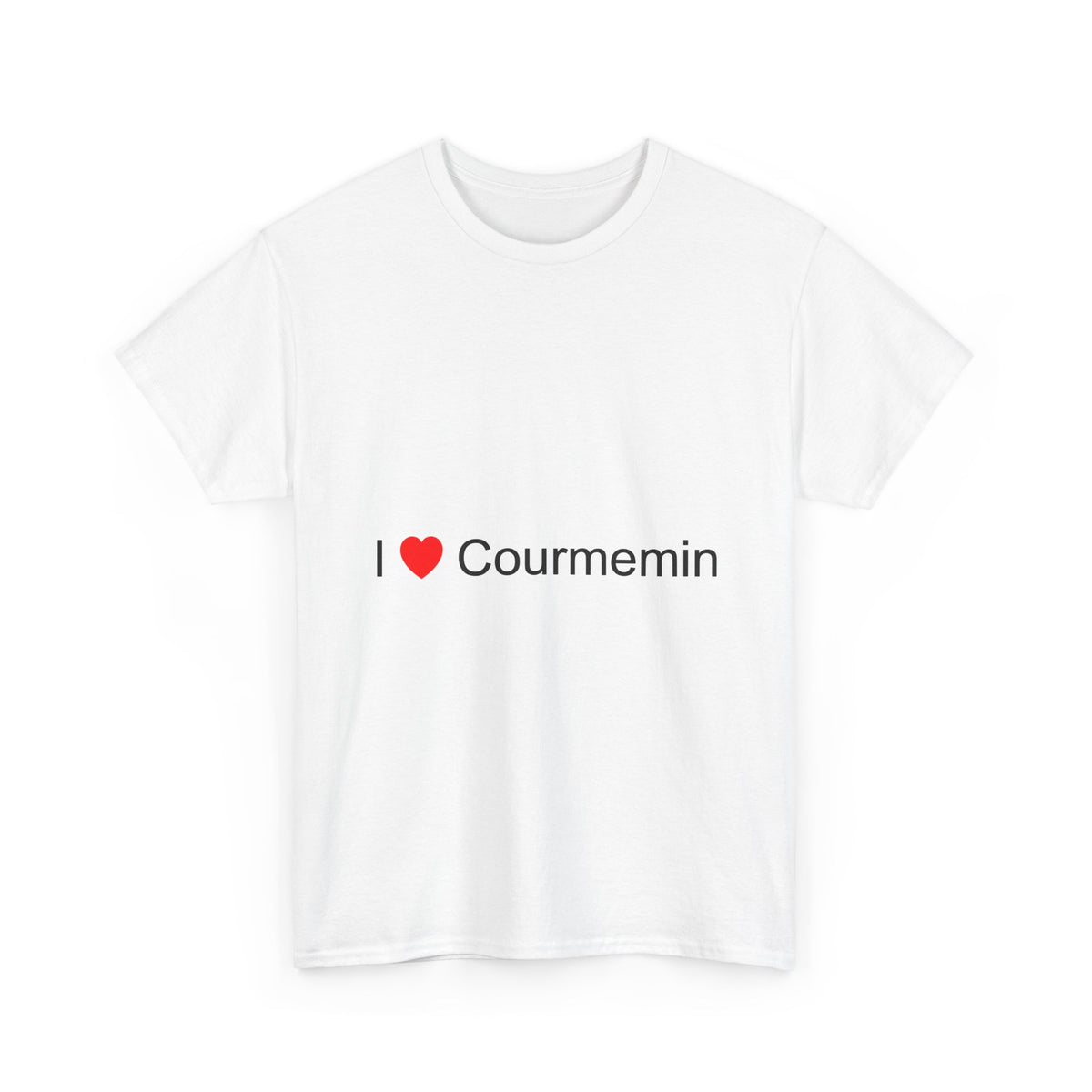 T-shirt I love courmemin