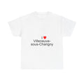 T-shirt I love villeneuve-sous-charigny