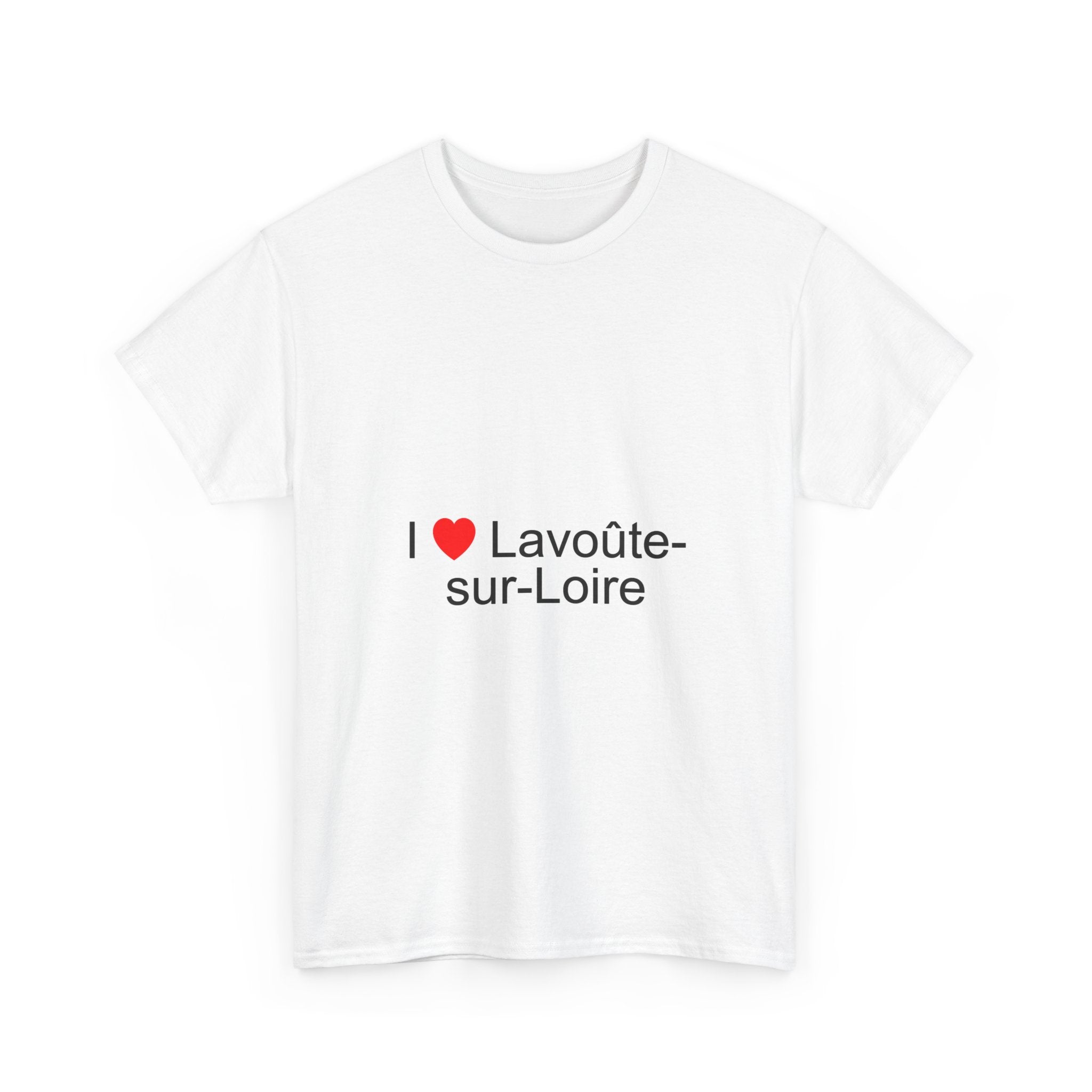 T-shirt I love Lavoûte-sur-Loire