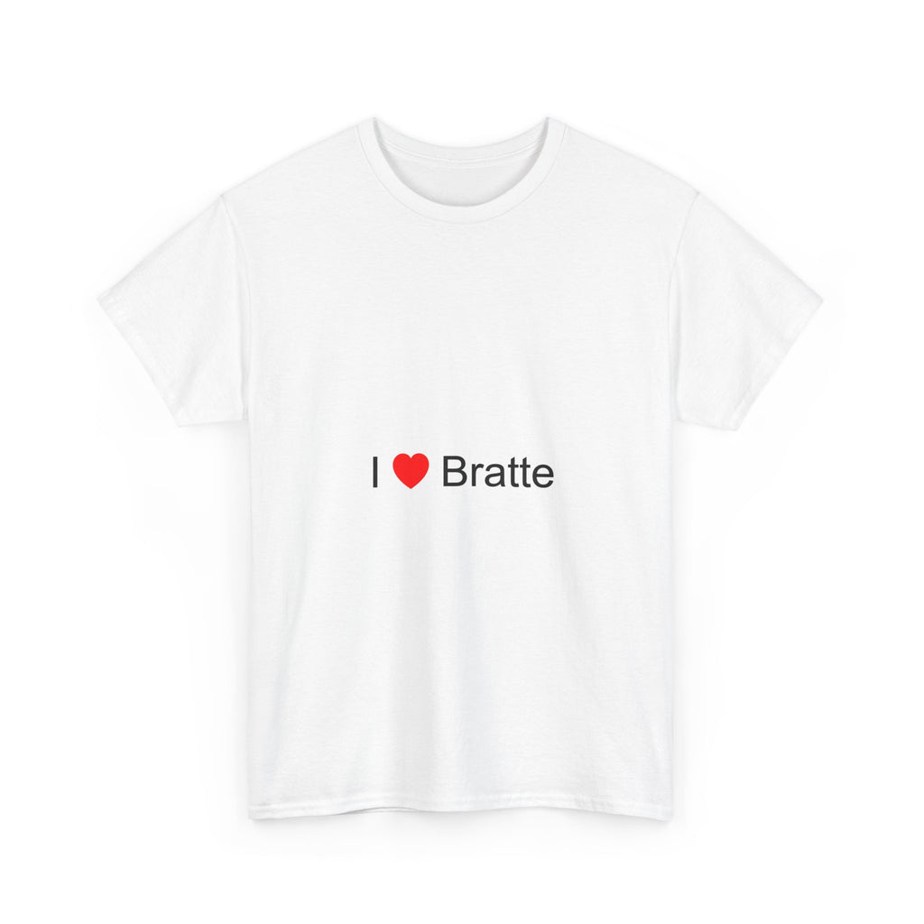 T-shirt I love bratte