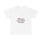 T-Shirt "Ich liebe Saint-Jean-Saint-Nicolas"