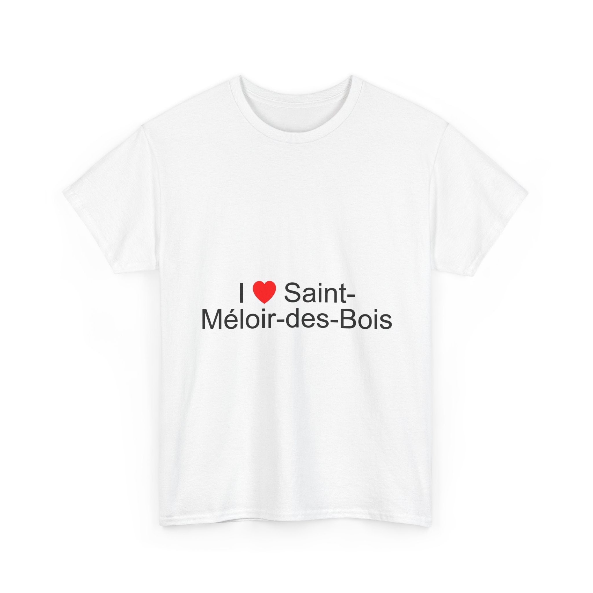 T-shirt I love Saint-Méloir-des-Bois