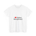 T-shirt I love Salles-Mongiscard