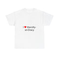 T-shirt I love marcilly-et-dracy