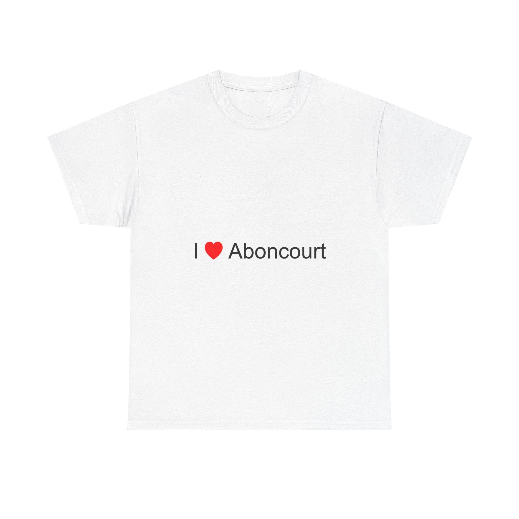 T-Shirt I love Aboncourter