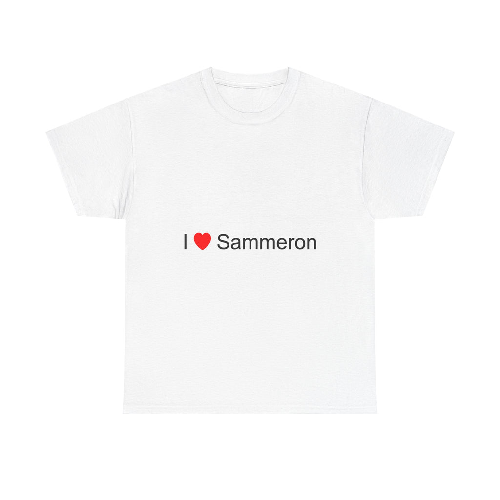 I love Sammeron T-shirt