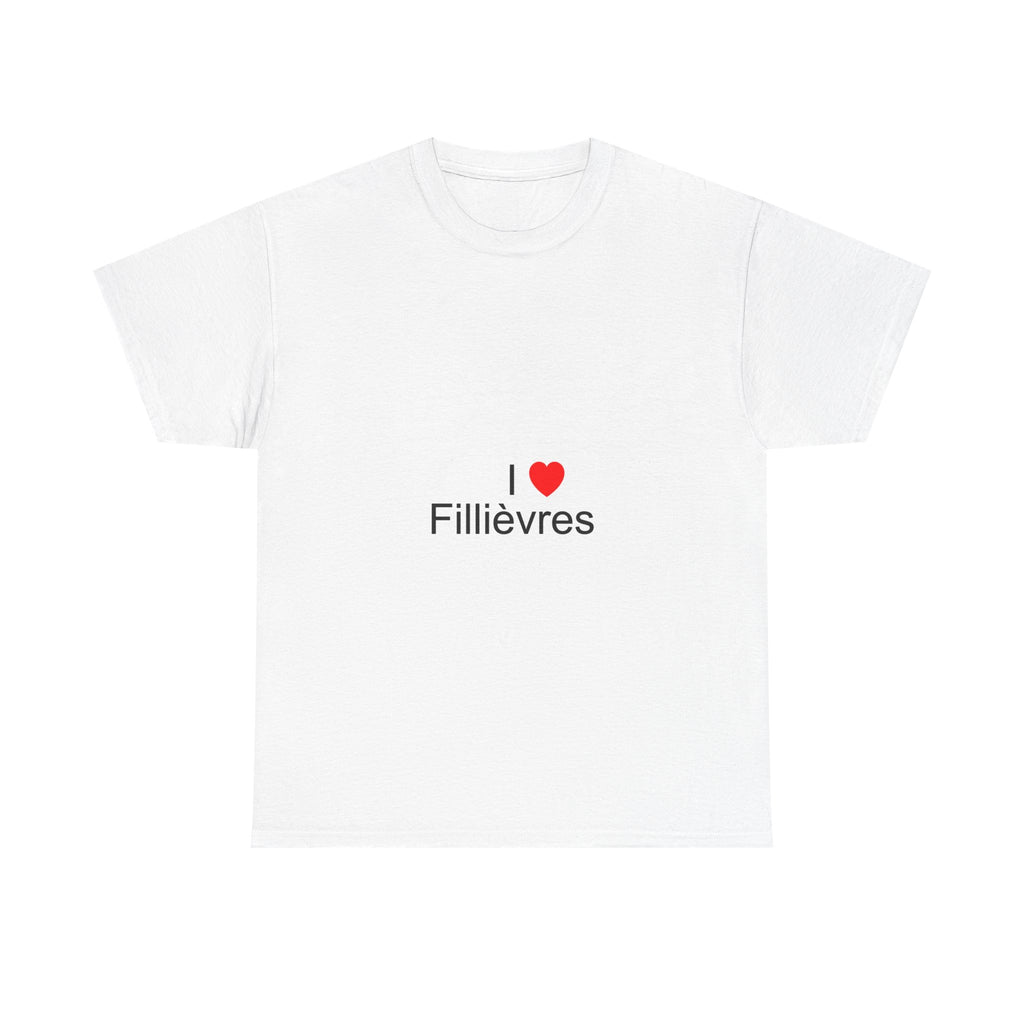 T-shirt I love fillièvres