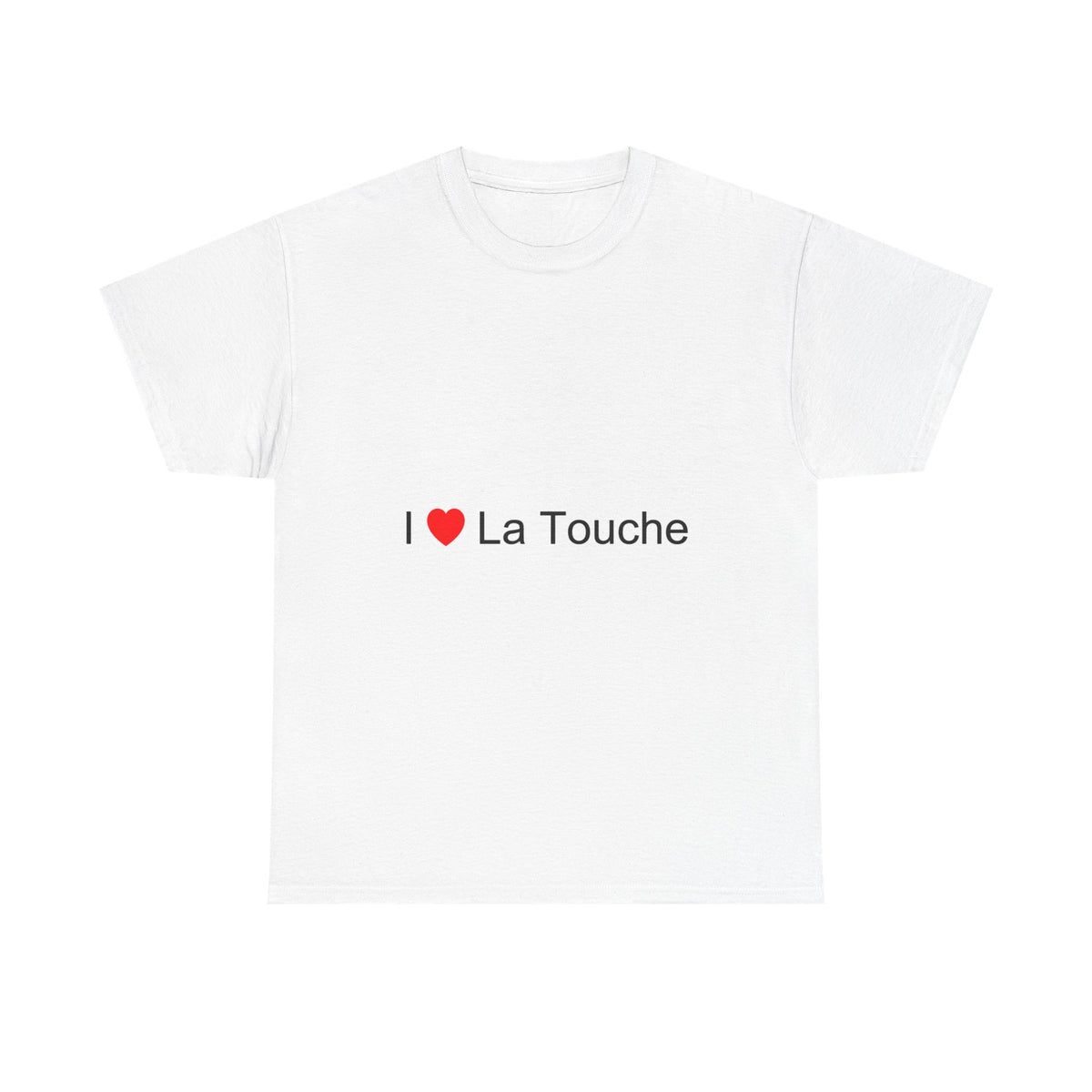T-shirt I love la touche