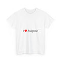 T-shirt I love Avignon - cadeau souvenir Vaucluse par Citeeshirt
