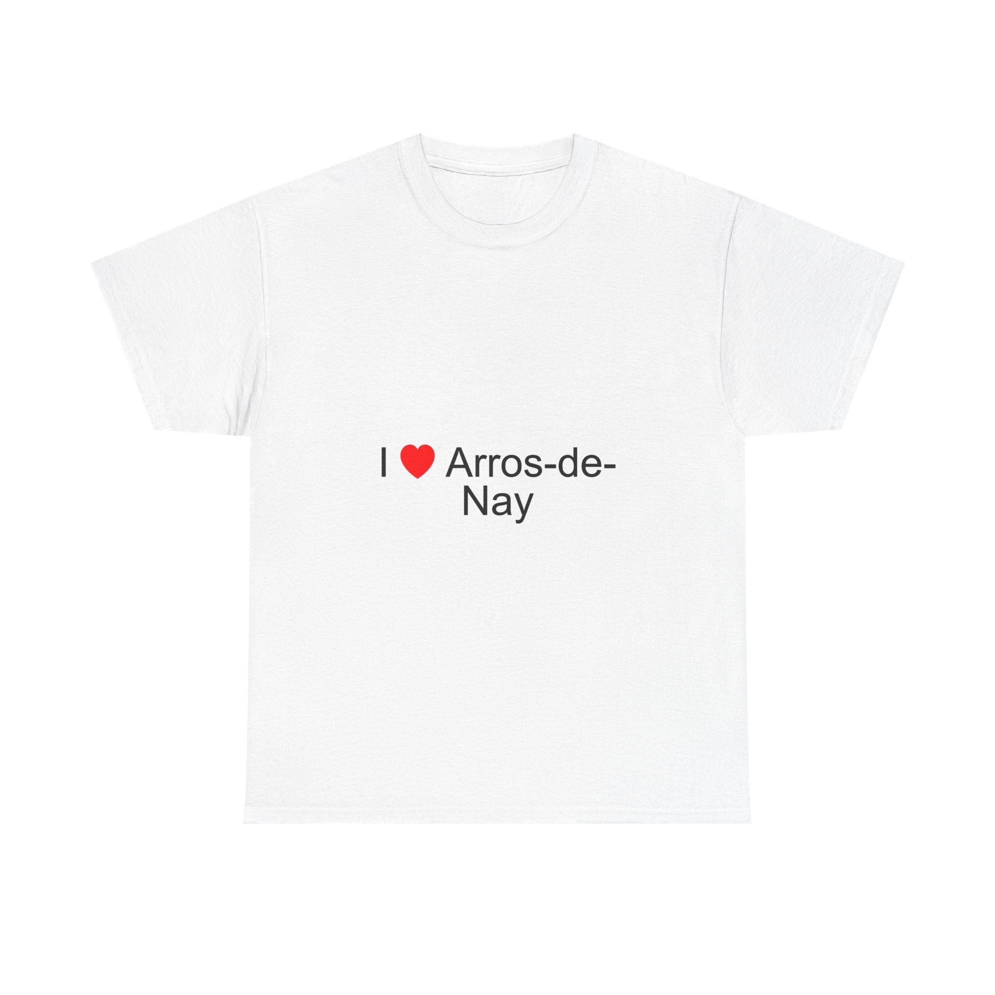 T-Shirt "Ich liebe Arros-de-Nay"