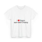 T-Shirt Ich liebe Saint-Jean-des-Champs