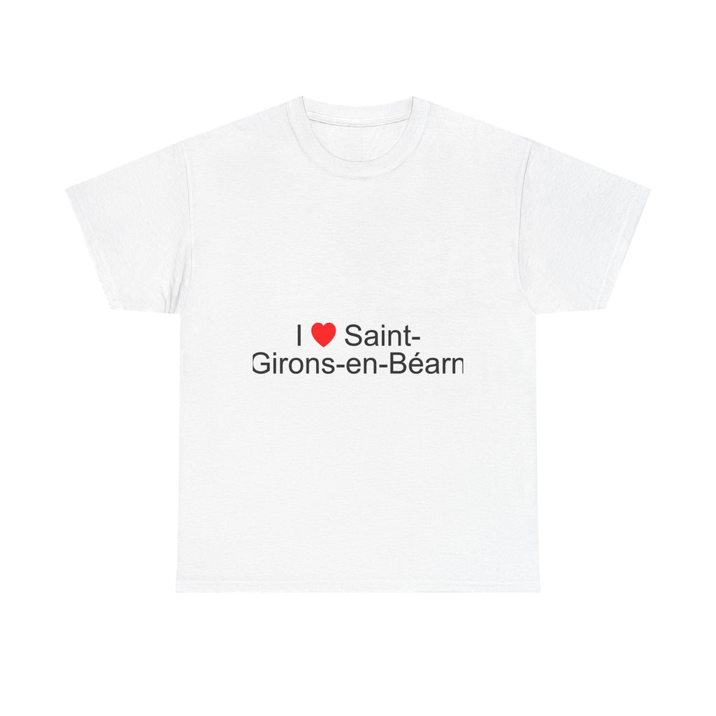 T-Shirt Ich liebe Saint-Girons-en-Béarn