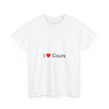 T-shirt I love Cours (47)