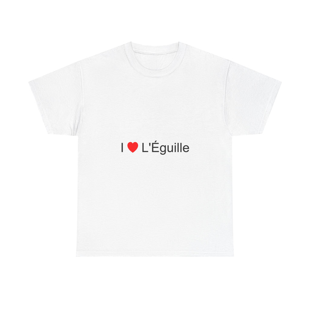 I love the needle T-shirt