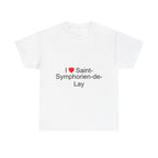 T-Shirt Ich liebe Saint-Symphorien-de-Lay