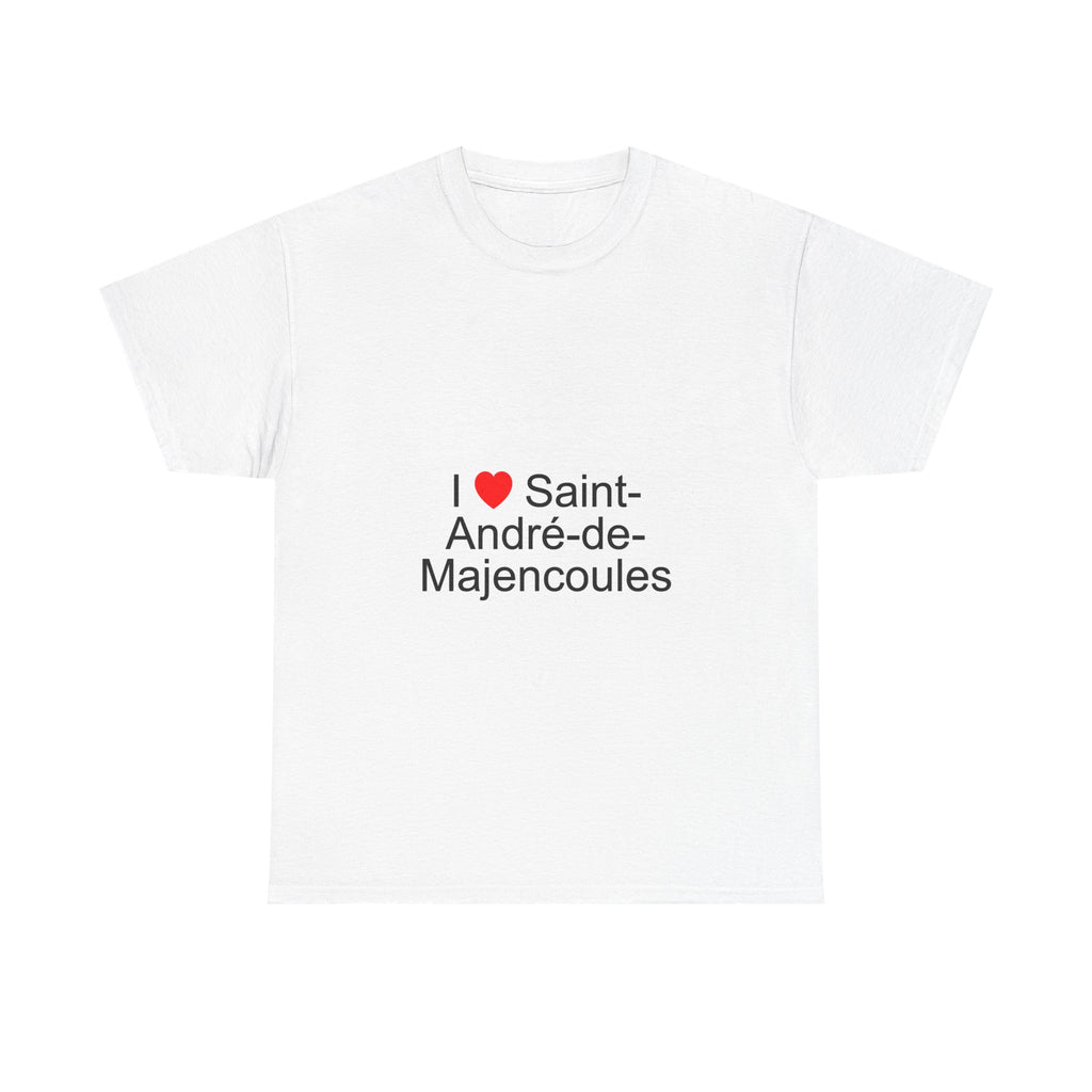 T-shirt I love saint-andré-de-majencoules