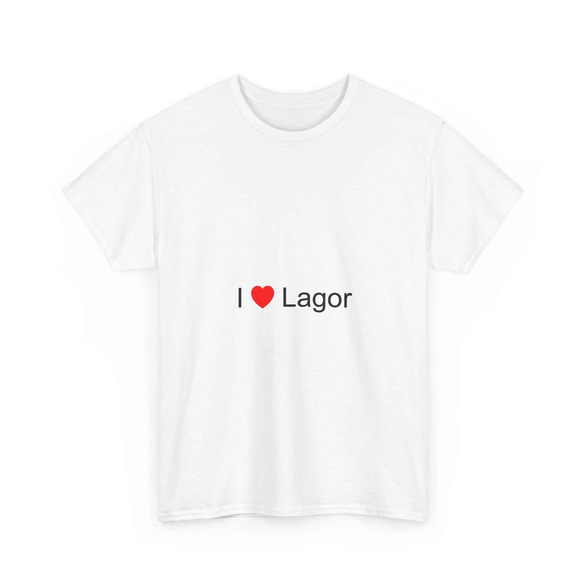 T-shirt I love lagor