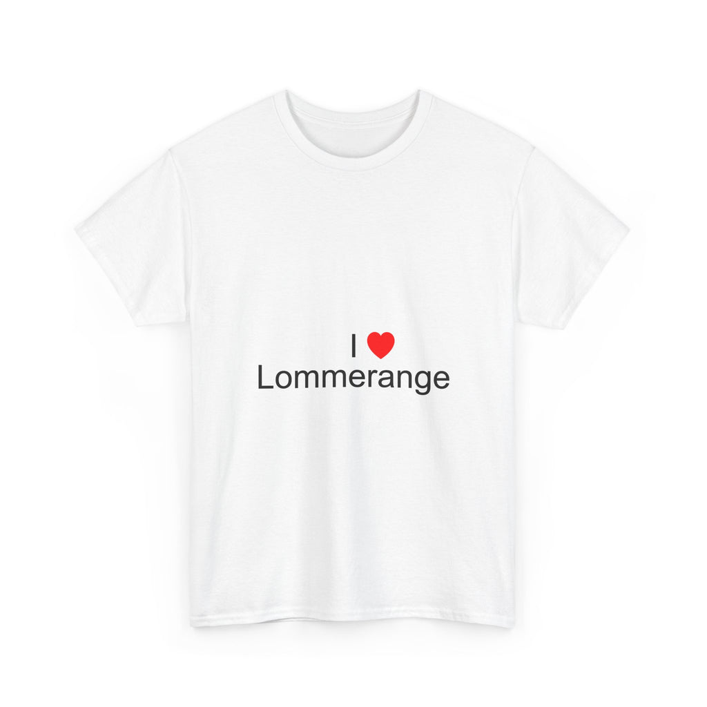 T-shirt I love Lommerange
