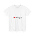 T-shirt I love Arsague