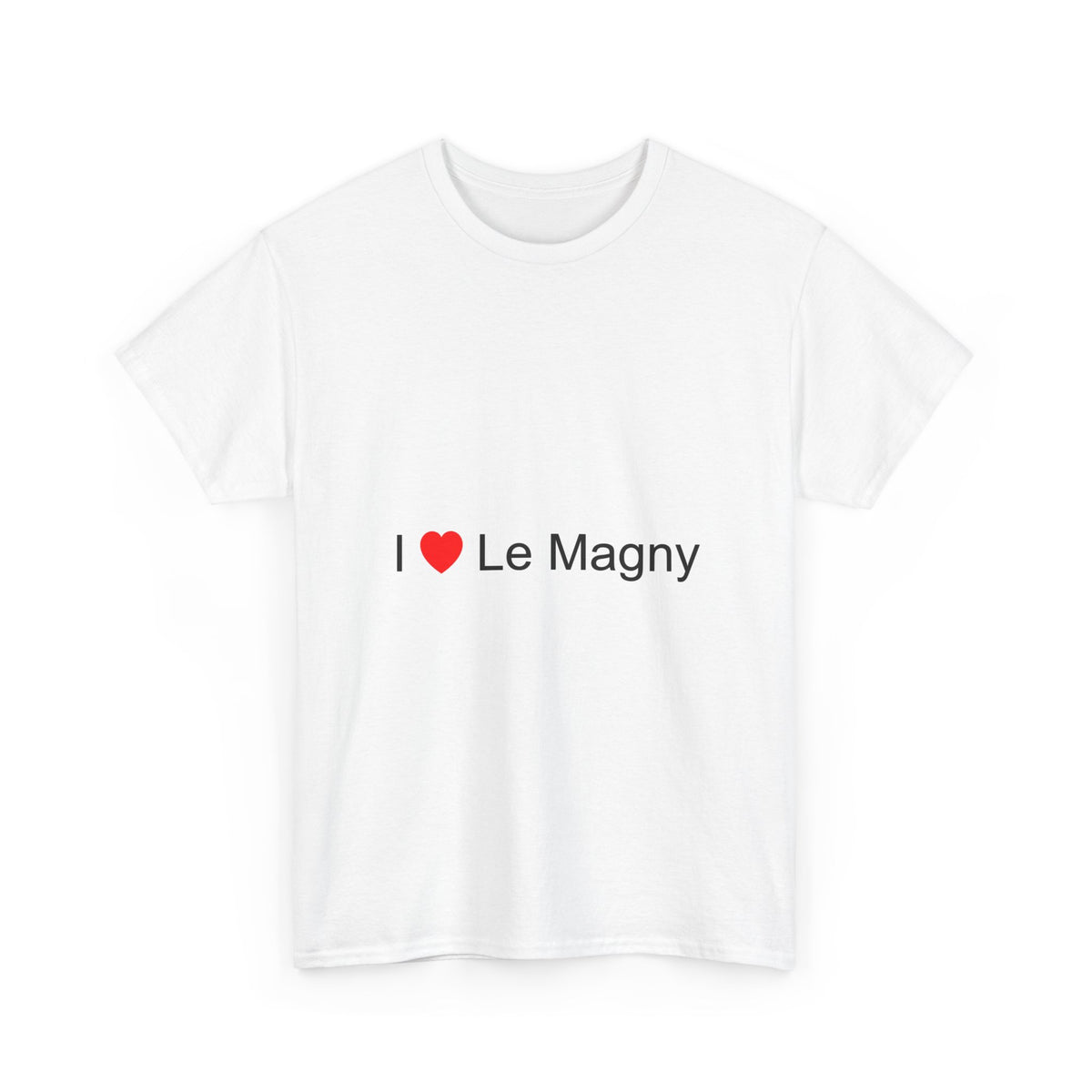 T-shirt I love le magny