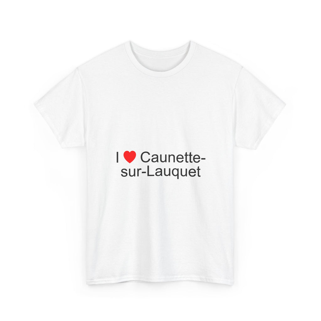 I Love Caunette-sur-Lauquet T-shirt