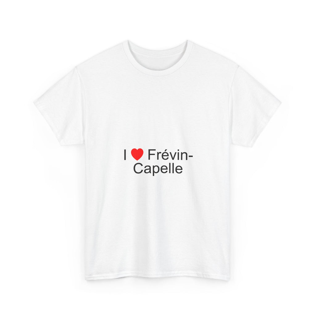 T-shirt I love frévin-capelle