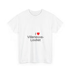 T-Shirt I love Villeneuve-Loubet