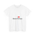 T-shirt I love Beauchamps