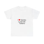 T-Shirt Ich liebe Sainte-Lucie-de-Tallano