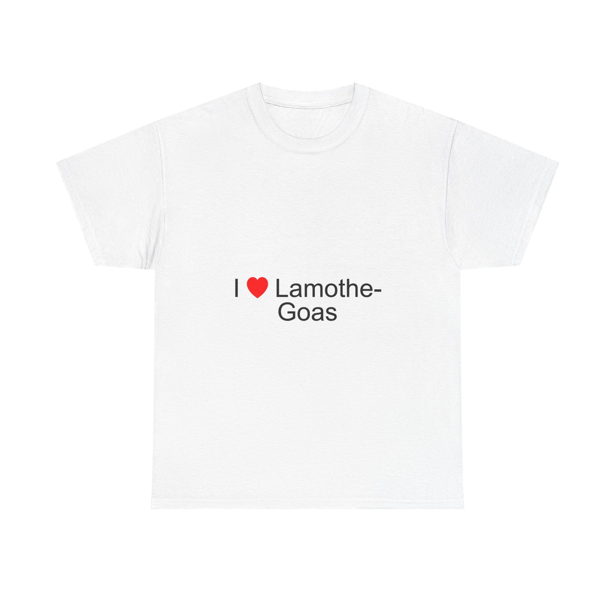 T-shirt I love lamothe-goas