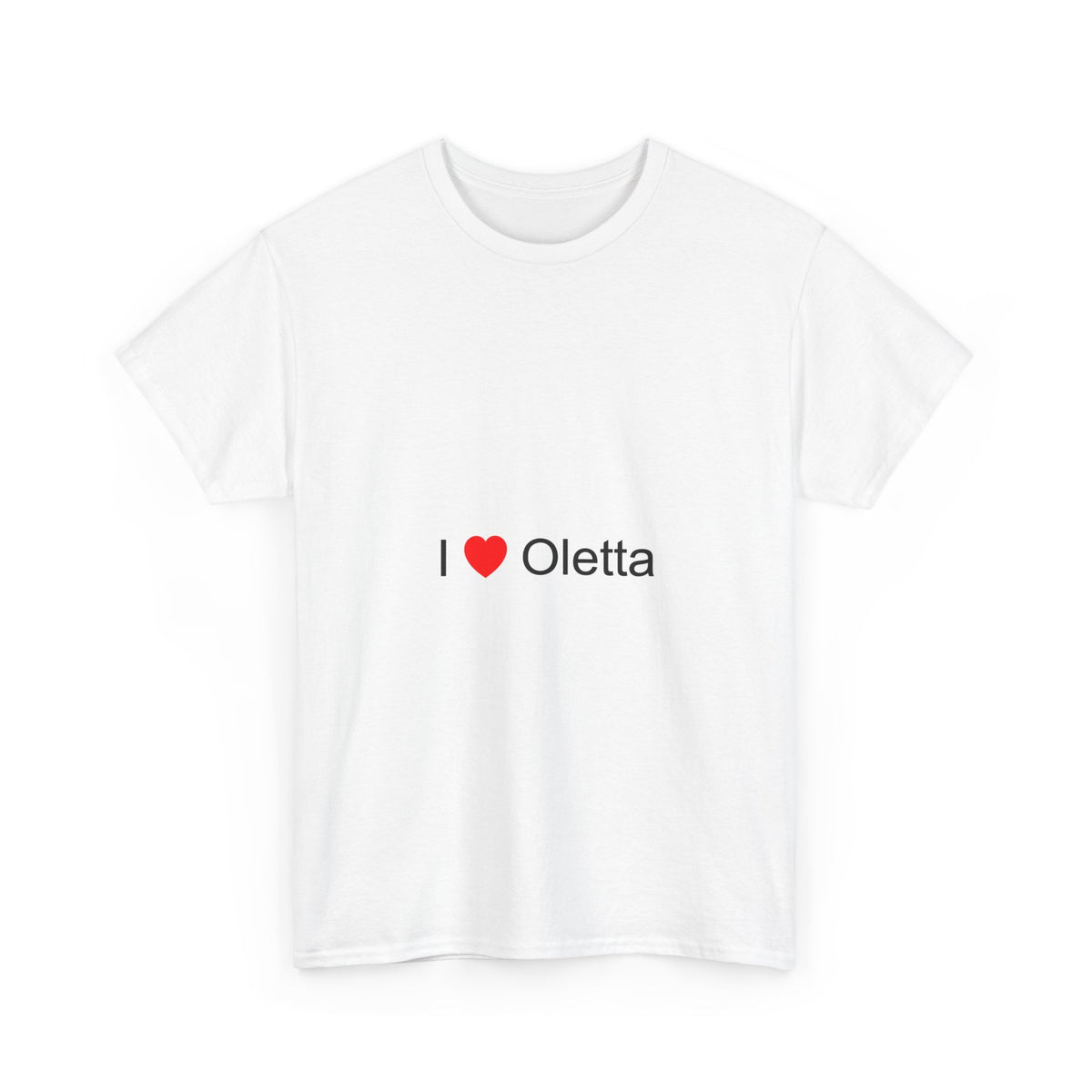 T-Shirt I love Oletta
