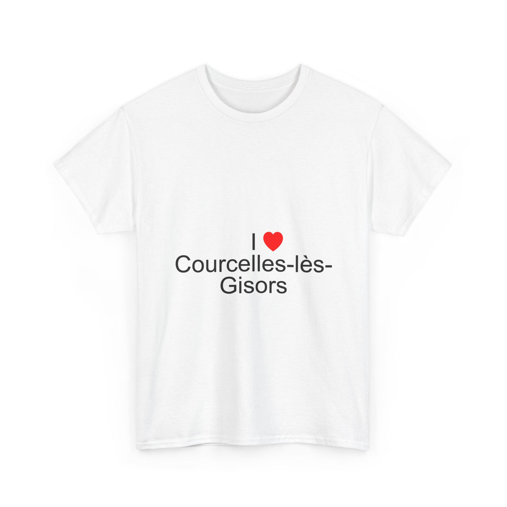 T-shirt I love Courcelles-lès-Gisors