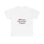 T-Shirt Ich liebe Saint-Pierre-des-Tripiers