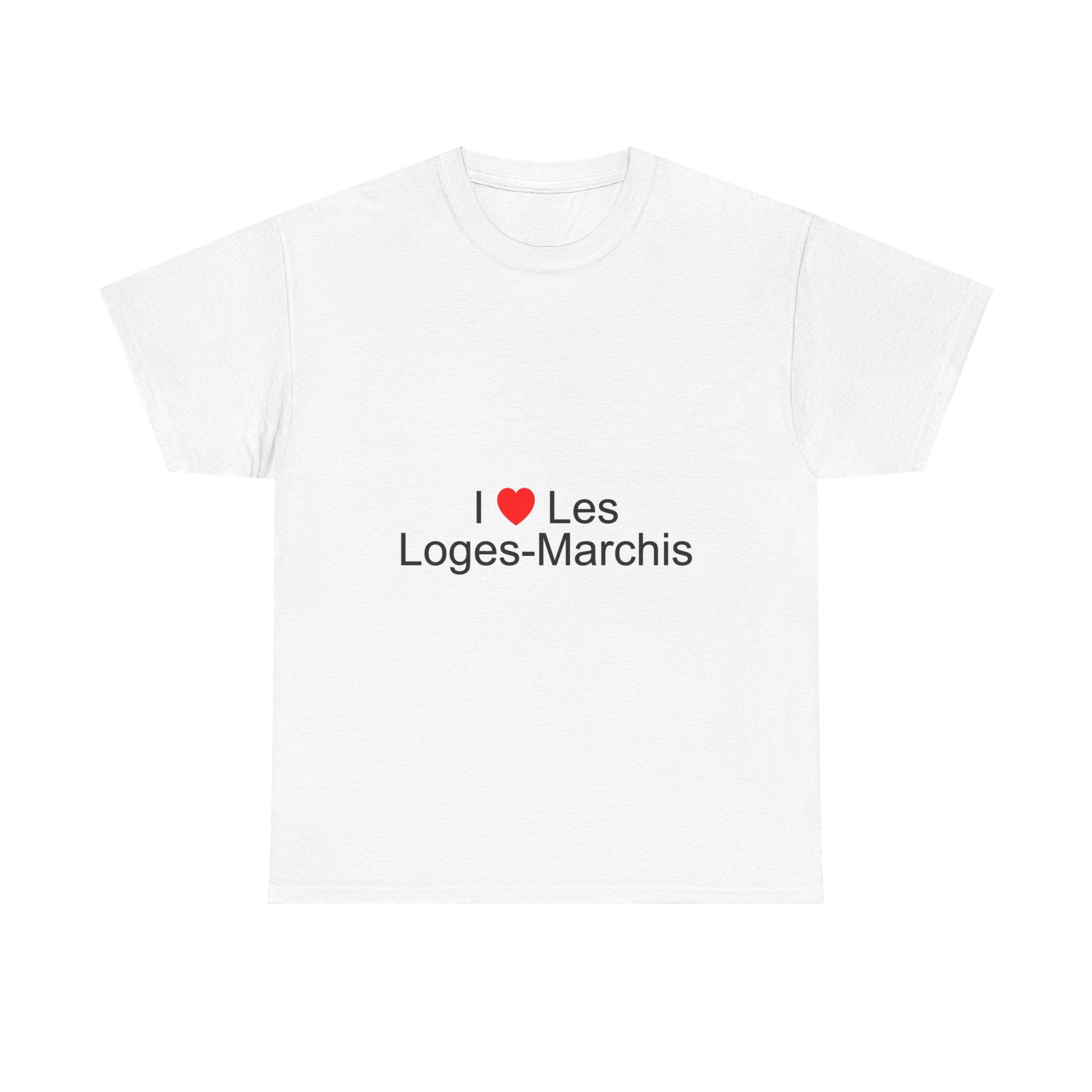 T-shirt I love Les Loges-Marchis