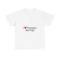T-shirt I love poinson-lès-fayl