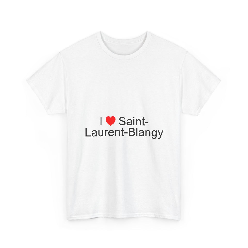 T-Shirt Ich liebe Saint-Laurent-Blangy