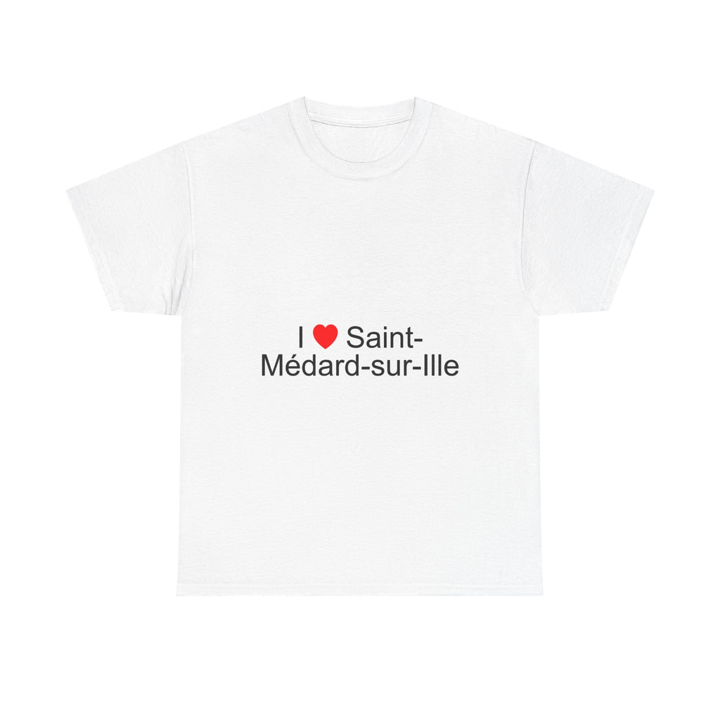 I love Saint-Médard-sur-Ille t-shirt
