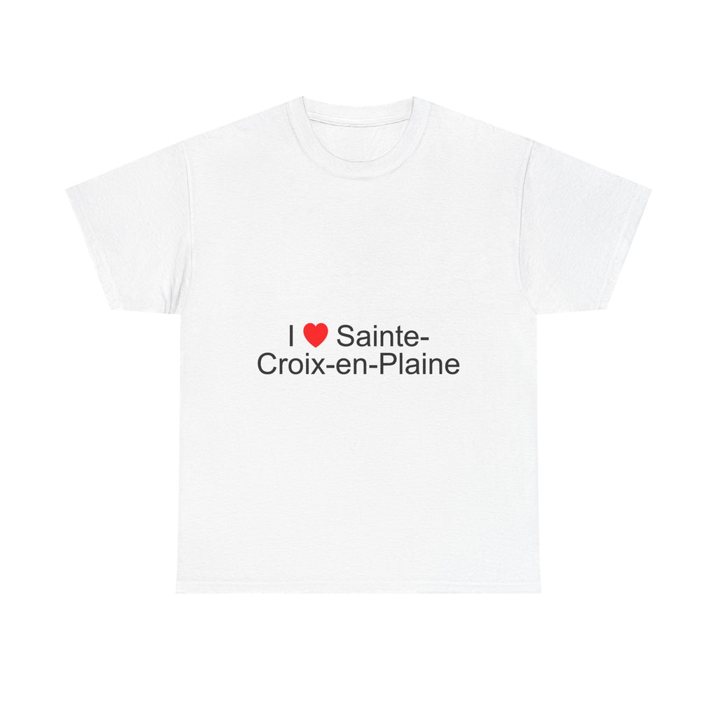 T-Shirt Ich liebe Sainte-Croix-en-Plaine