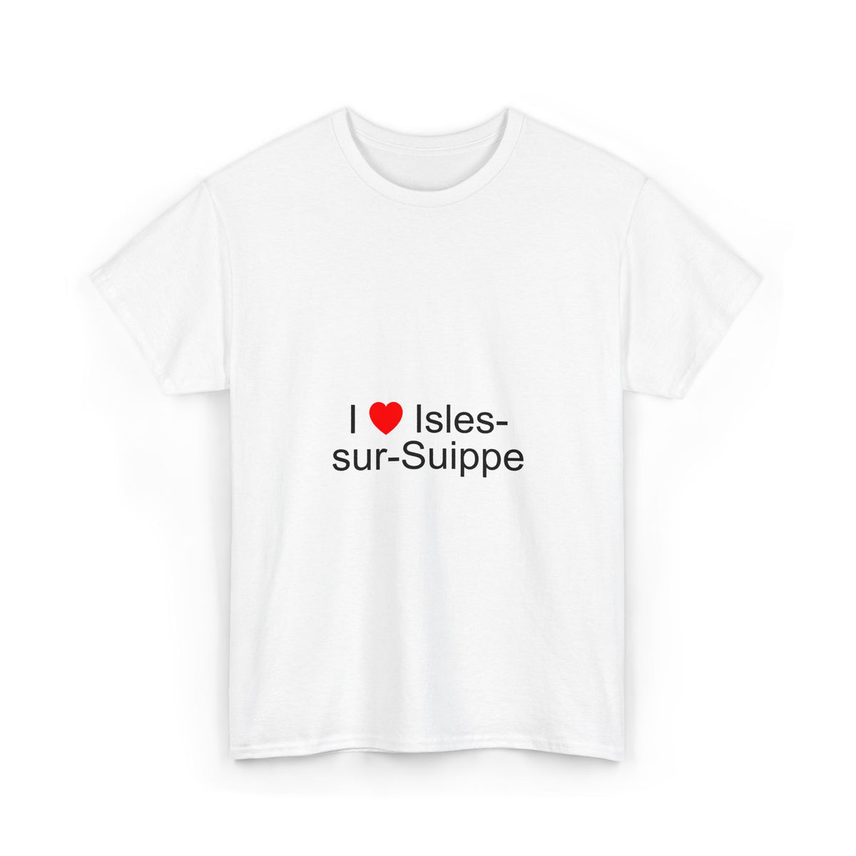 T-shirt I love Isles-sur-Suippe