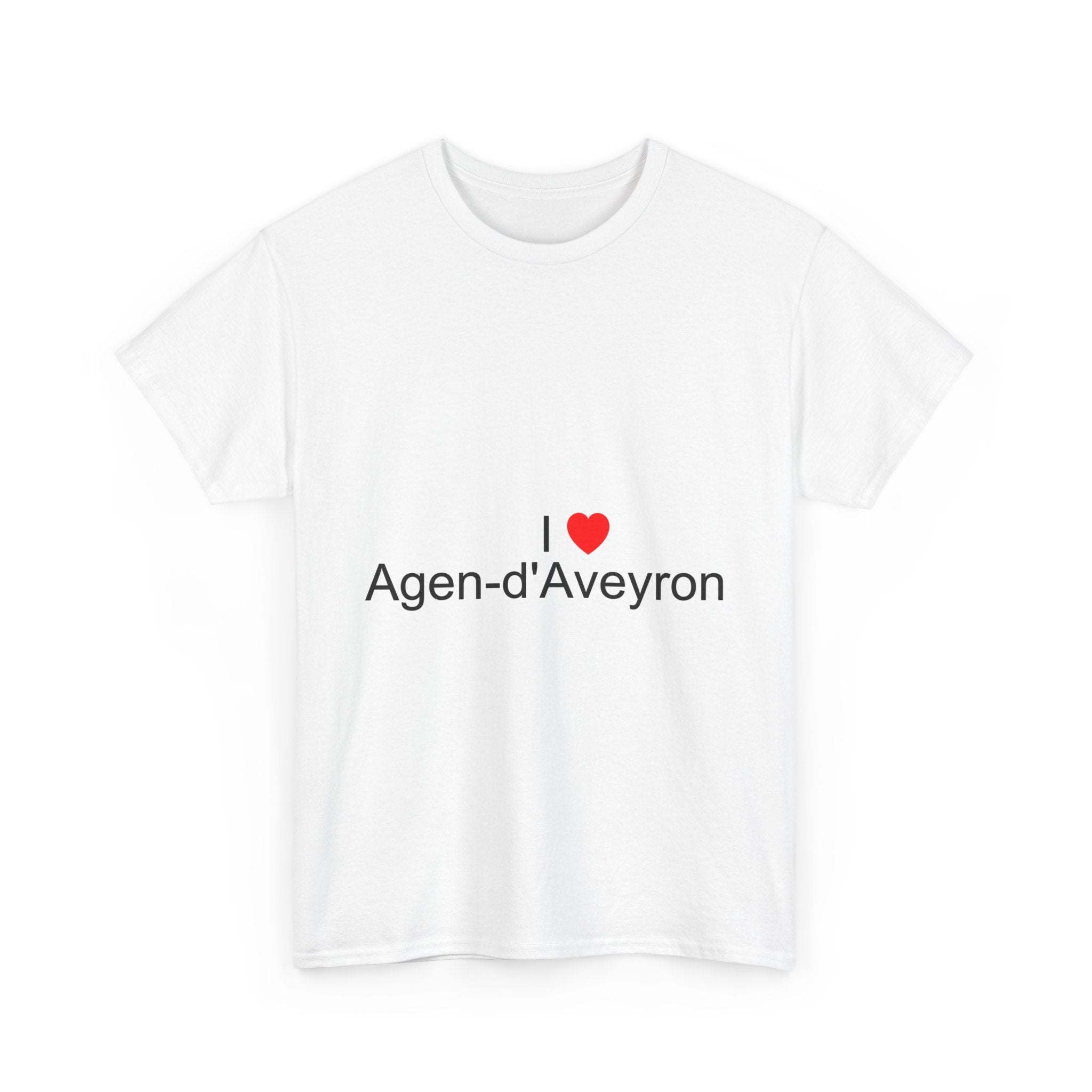 T-Shirt Ich liebe Agen-d'Aveyron