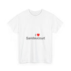 T-shirt I love Sandaucourt