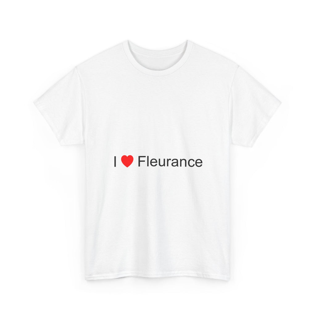 T-shirt I love Fleurance