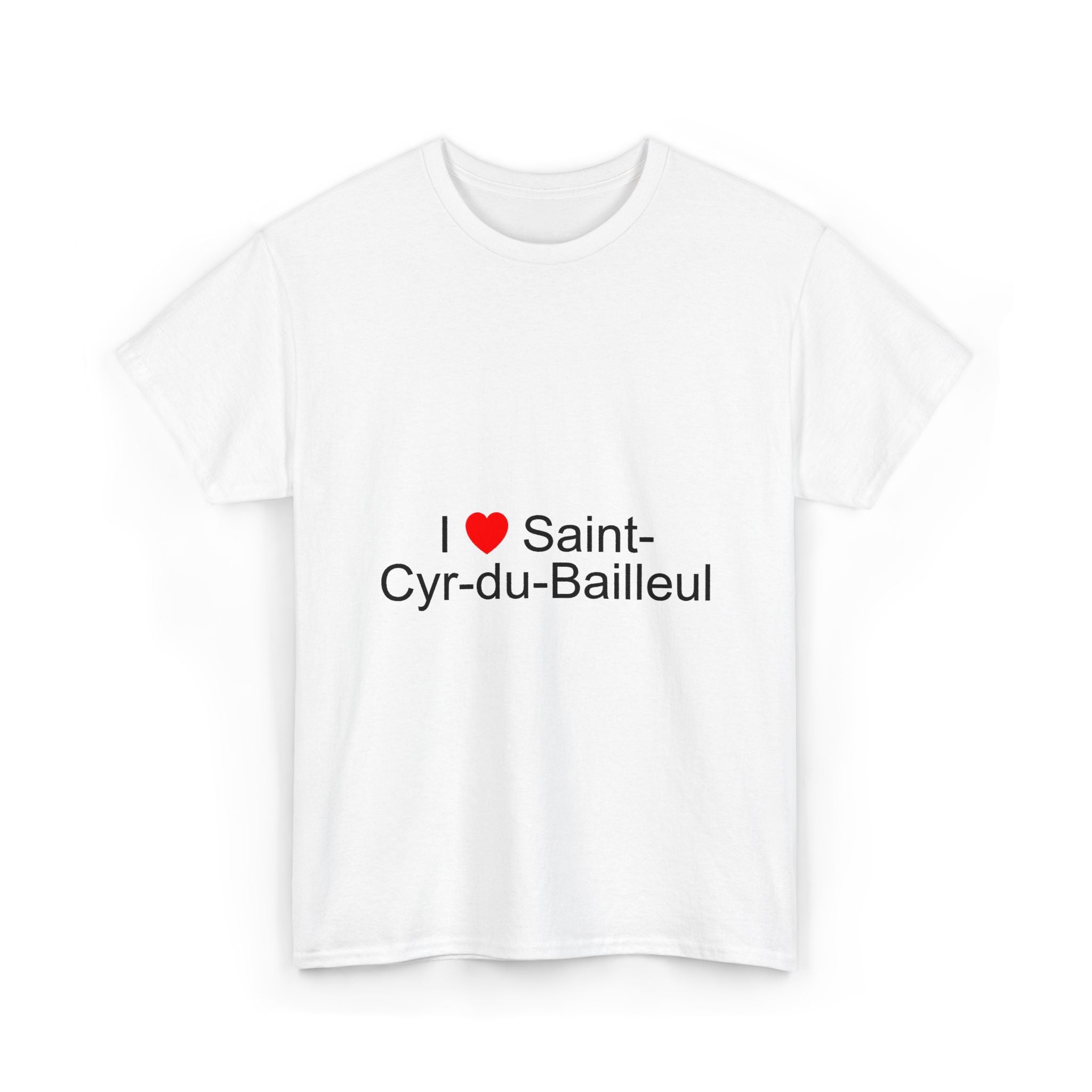 T-shirt I love saint-cyr-du-bailleul