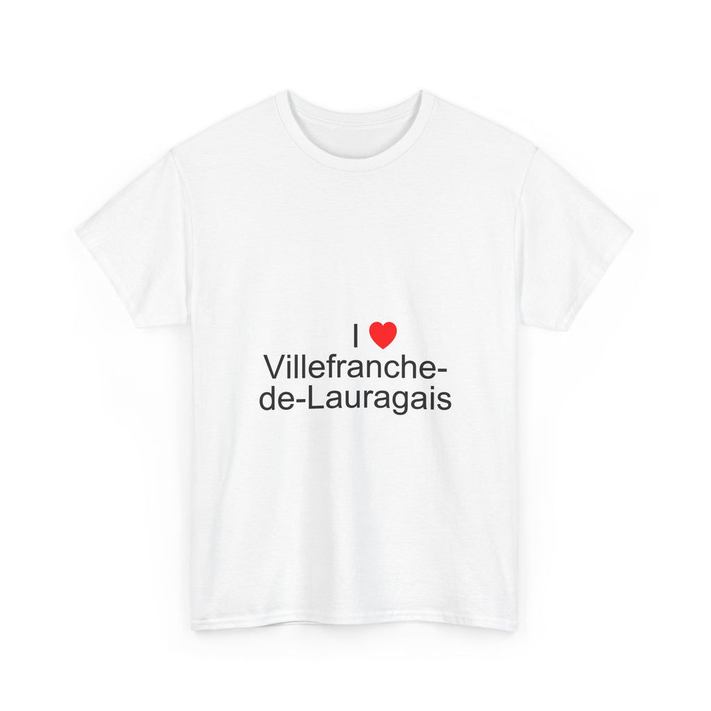 T-shirt I love Villefranche-de-Lauragais