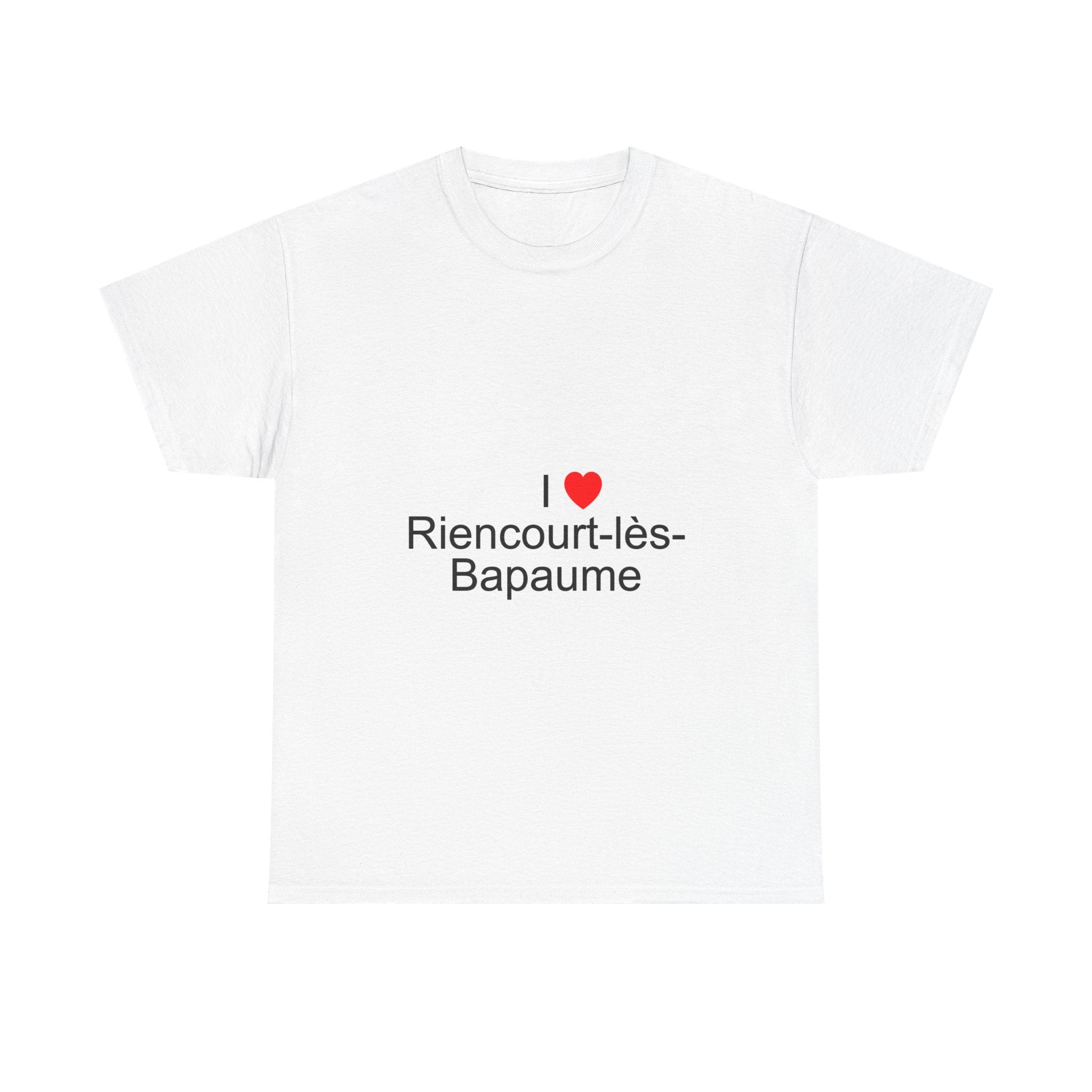 T-Shirt I love Riencourt-lès-Bapaume