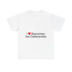 T-shirt I love Bazoches-les-Gallerandes