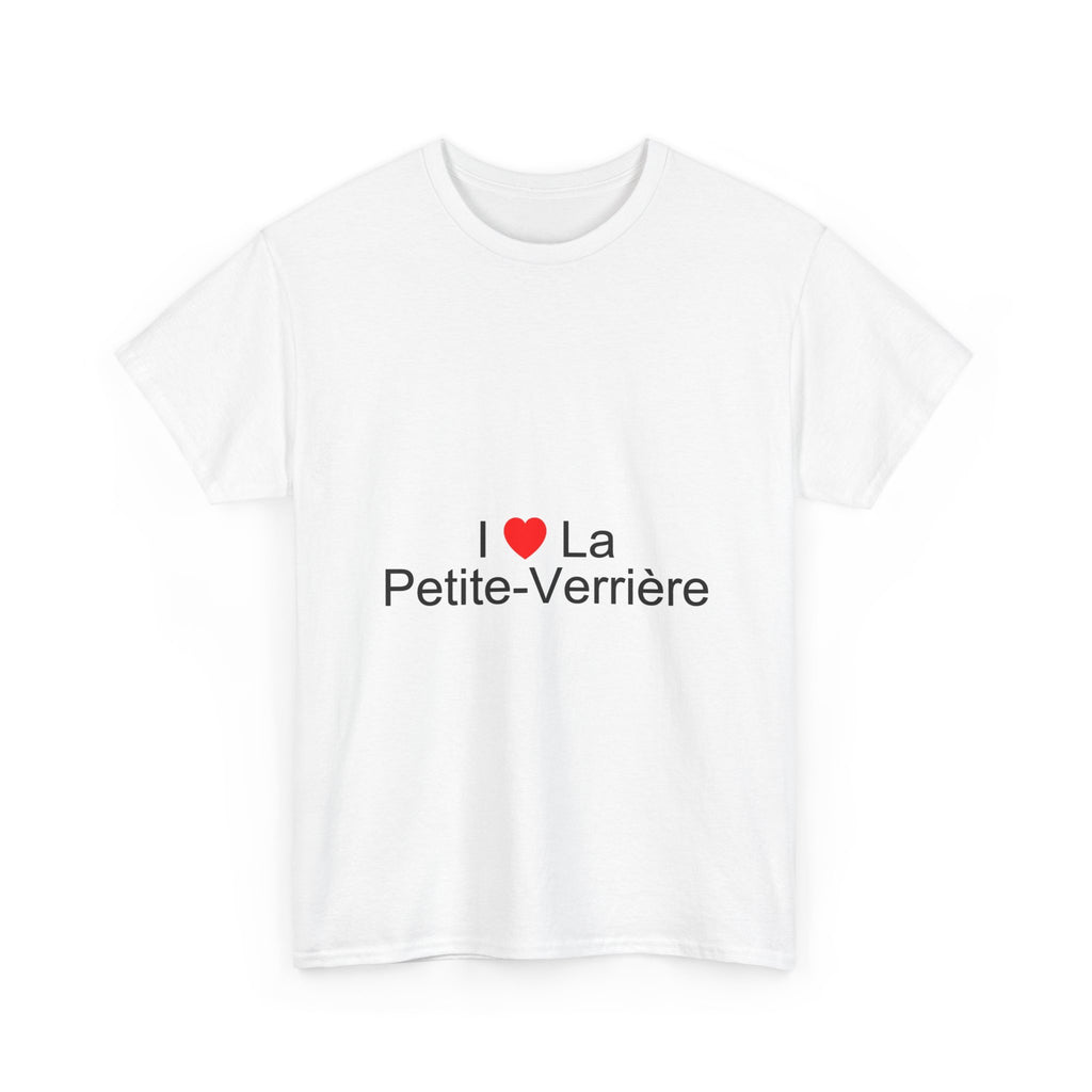 T-Shirt Ich liebe la petite-verrière