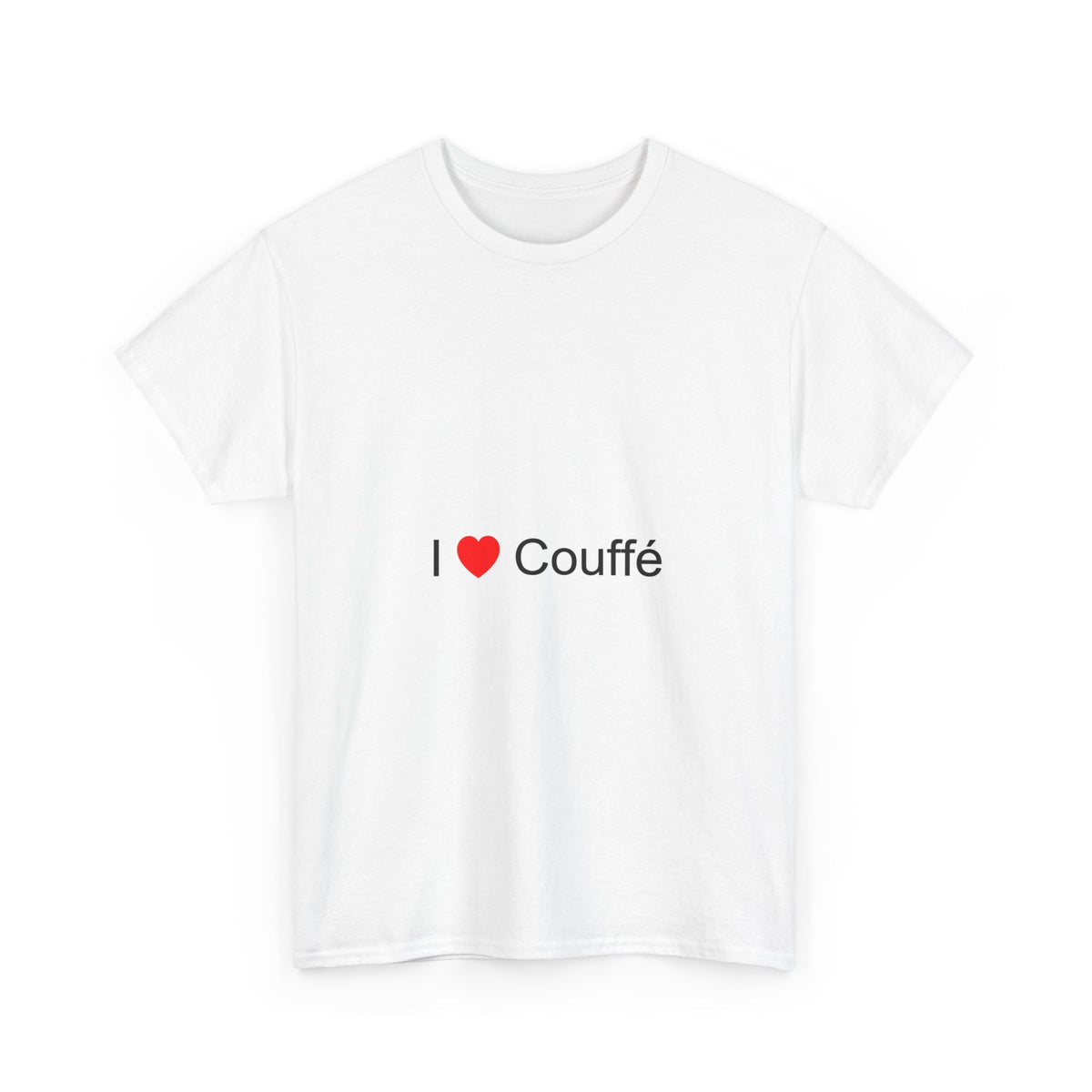 T-shirt I love couffé