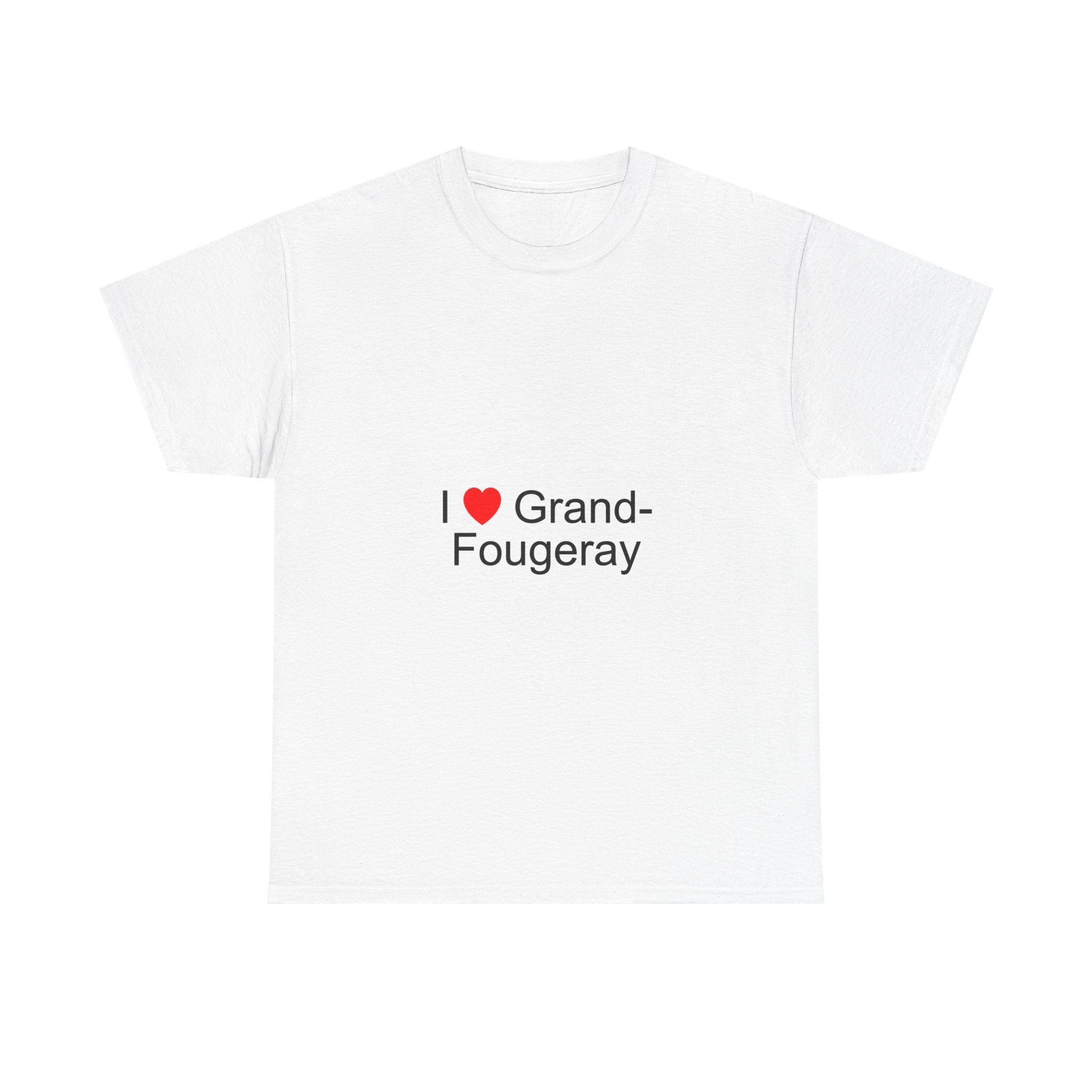 T-shirt I love Grand-Fougeray