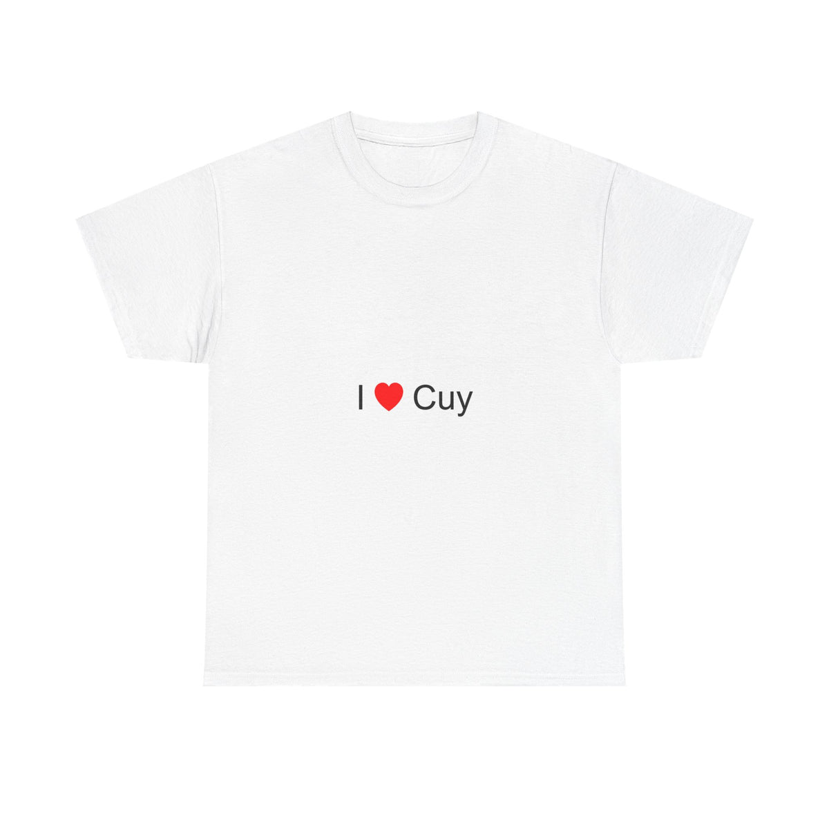 T-shirt I love cuy